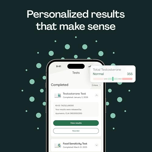 Everlywell return shipping label for simple mail-back submission