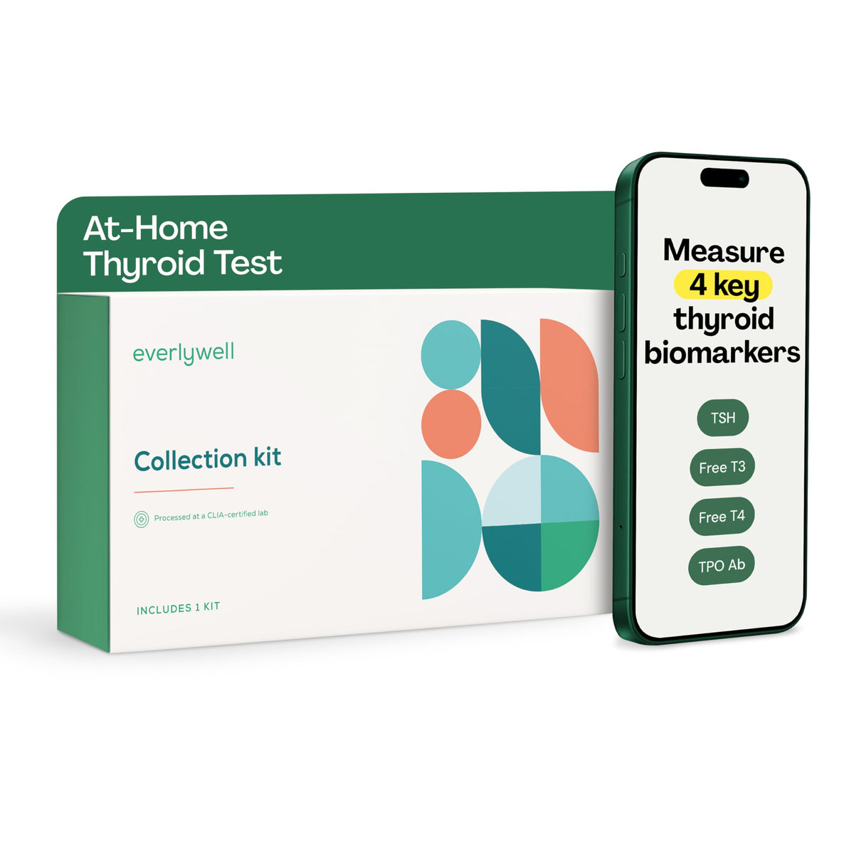 Everlywell Trichomoniasis kit front with discreet packaging for at‑home testing