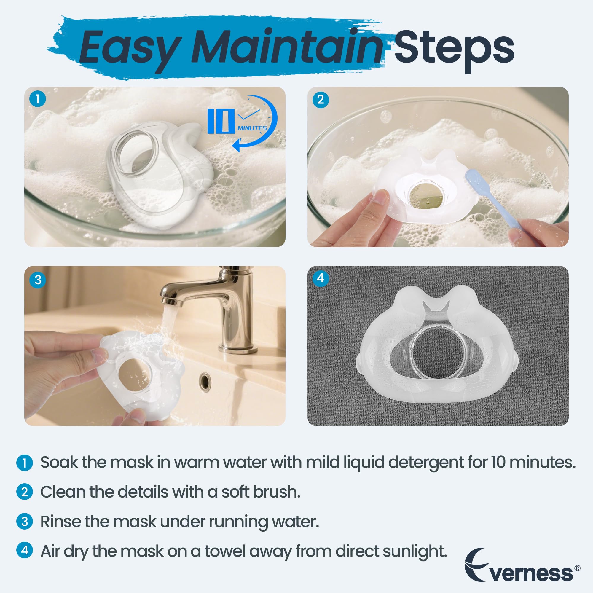 Everness cushion compatibility with original AirFit F30 frame ensures straightforward replacement