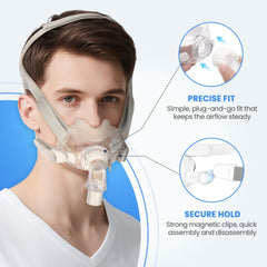 Everness AirFit F30 cushion soft silicone for gentle nose contact.