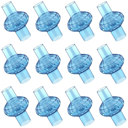 Everness CPAP filter 12-pack for universal inline fit enhances airflow and filtration for daily use