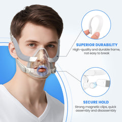 Everness CPAP mask liner soft 2pcs for smoother interface.