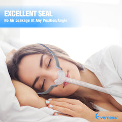 Everness replacement CPAP supplies provide soft silicone comfort for nightly use.