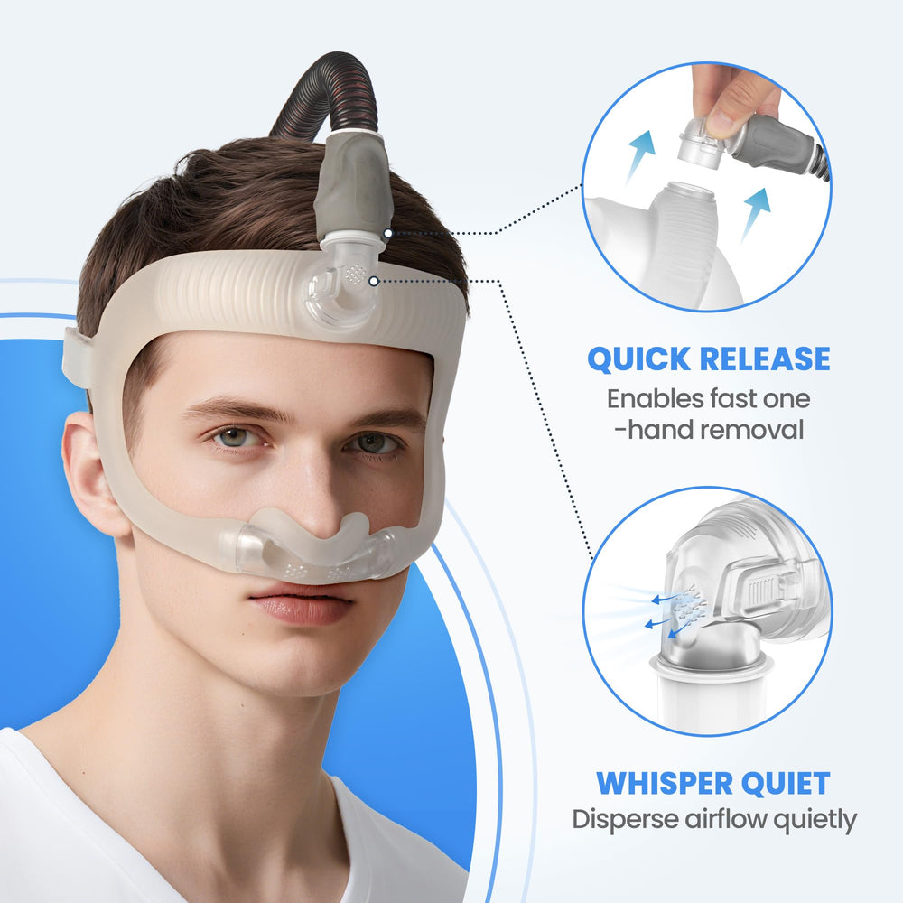 Everness forehead-design frame-n30i provides stable fit and improved facial comfort.