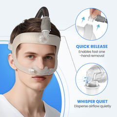 Everness forehead-design frame-n30i provides stable fit and improved facial comfort.