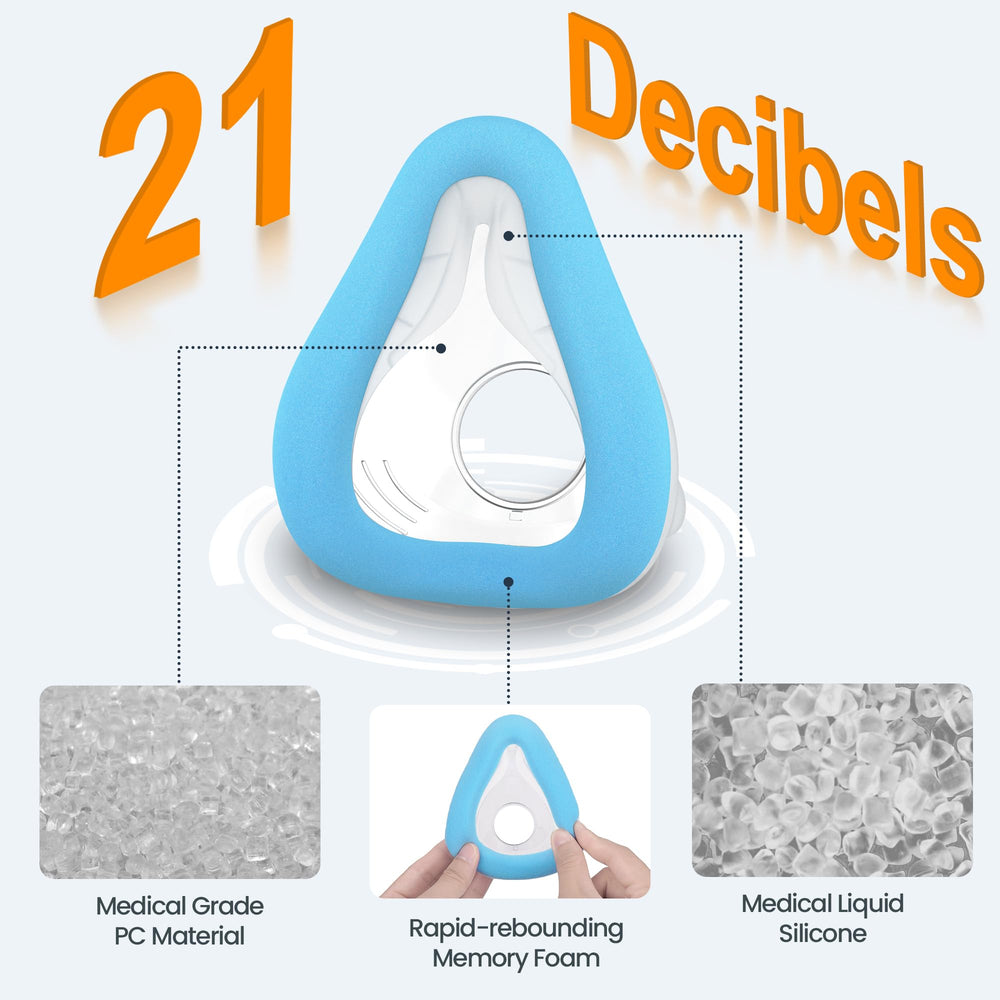 Everness JoyMask 20T ultra-comfort memory foam offers a gentle contact and reduced facial markings.