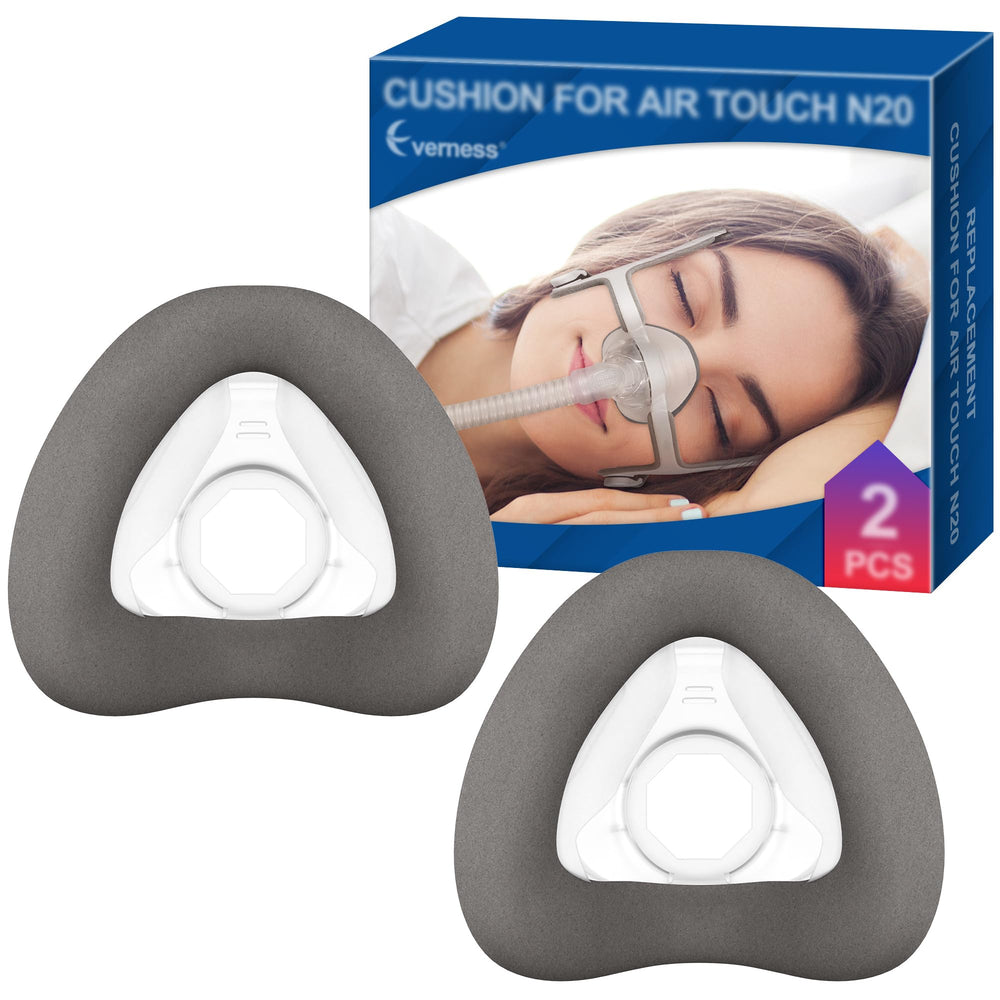 Everness memory foam nasal cushion front view helps seal and comfort AirTouch N20