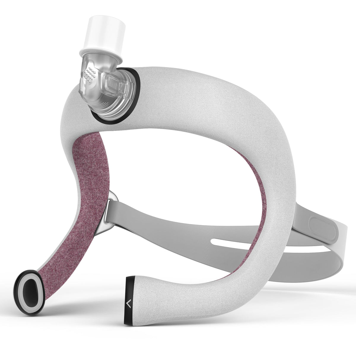 Everness replacement fabric frame and elbow headgear for N30i with forehead design improves stability.