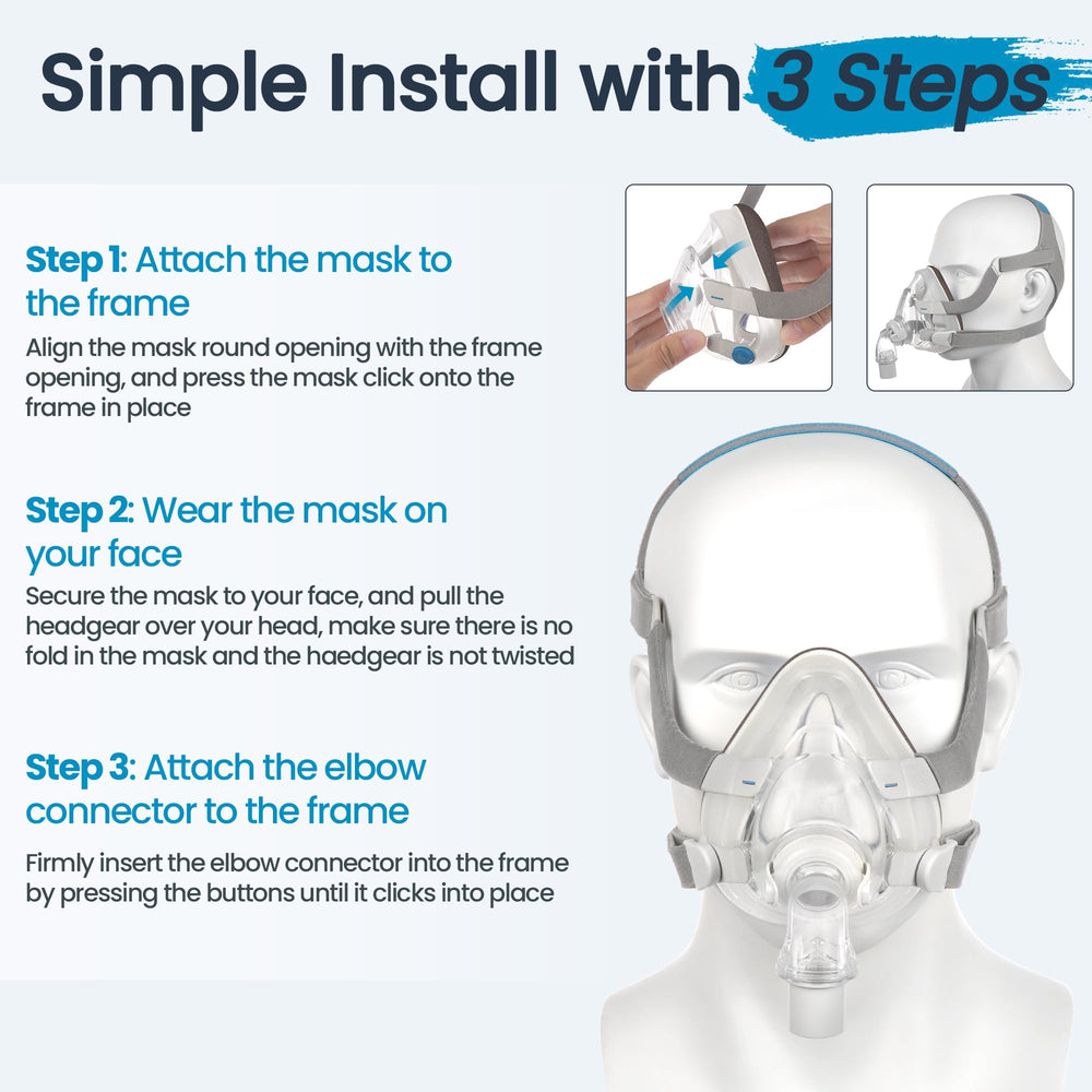 Everness silicone nose-area guarantees lightweight, breathable seal.