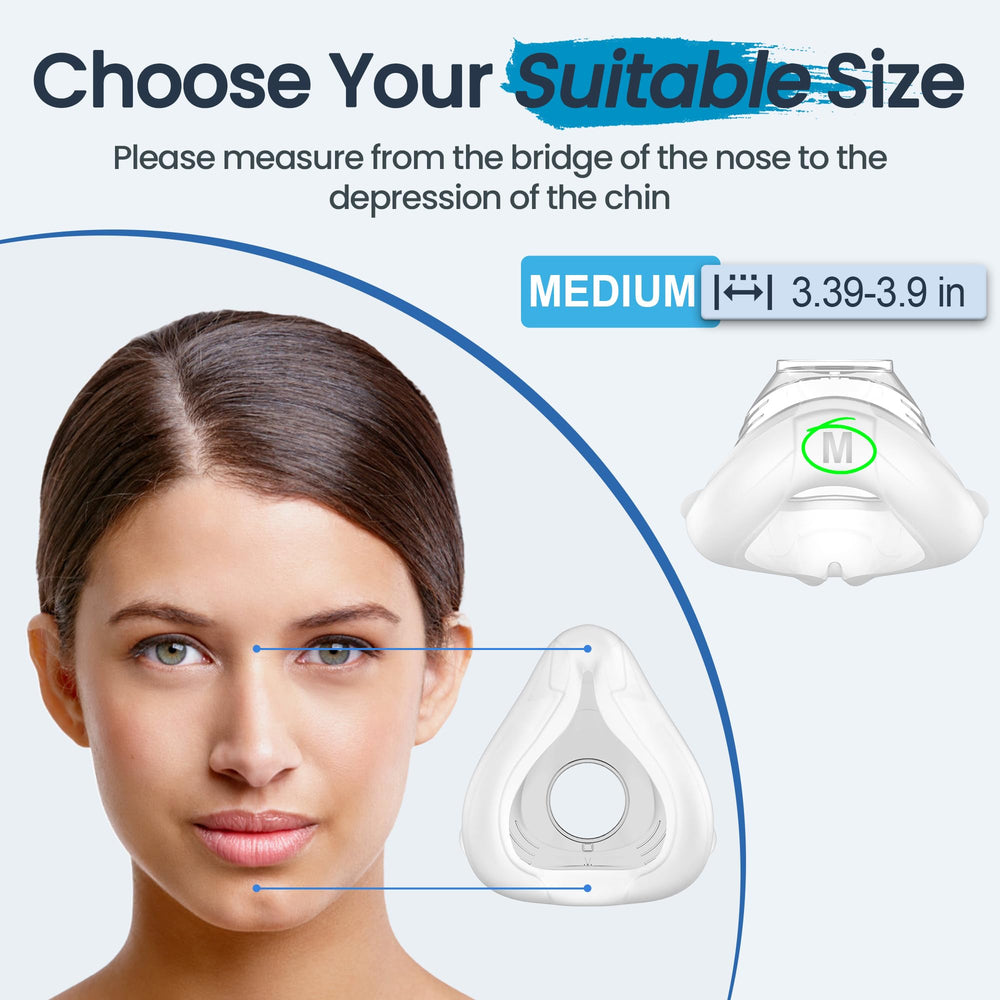 Everness soft silicone cushion minimizes marks for extended wear.