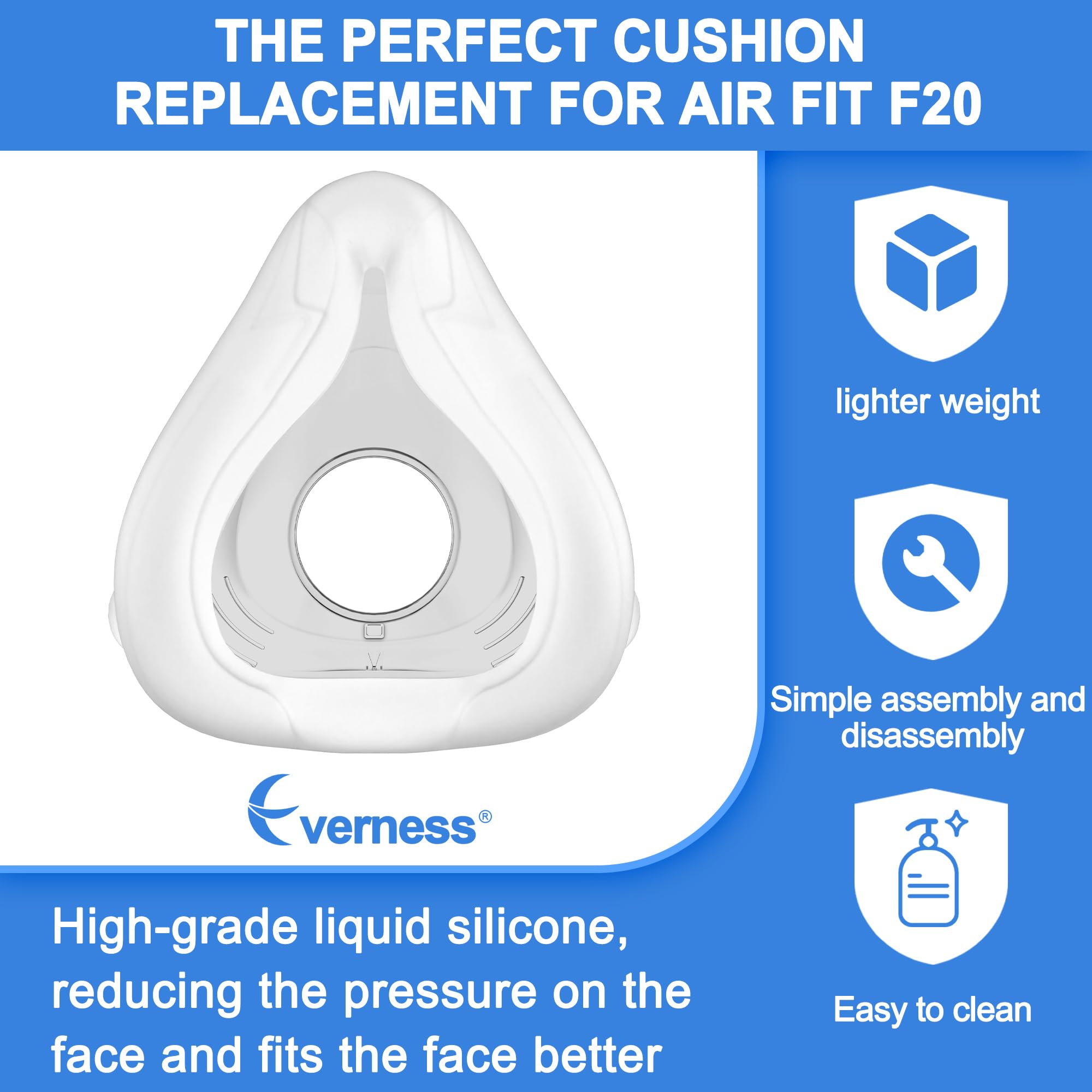 Everness soft silicone seal close-up highlighting flexible, durable material for wear comfort.