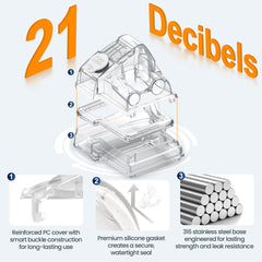 Everness water chamber with advanced fill port speeds up refills