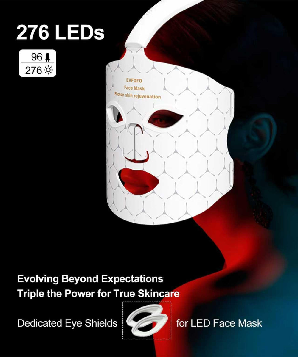 EVFOFO mask in use during relaxation for spa-like care.