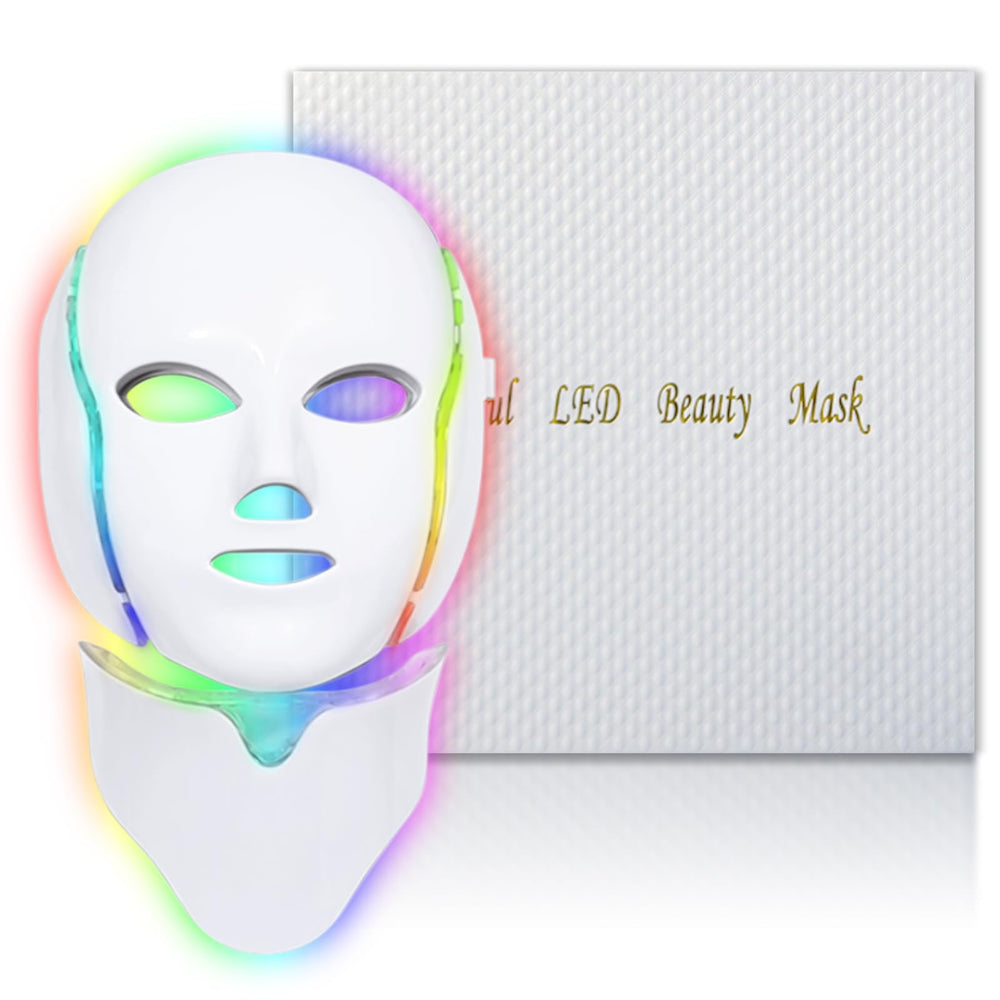EVFOFO red light mask front view for at-home skincare sessions