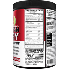 Mixing EVL BCAA Lean Energy powder in water for sustained hydration and endurance