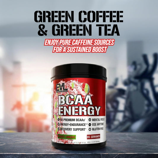 EVL BCAAs scoop measures a 5 g serving for consistent amino acid intake.