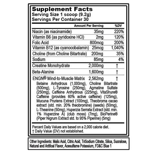 EVL ENGN Rocket Pop scoop shown for quick, convenient energy before workouts.
