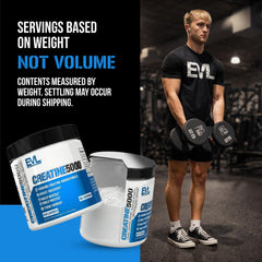 EVL Creatine5000 ingredient panel highlighting high-quality components