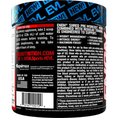 EVL ENGN Shred in gym scene highlighting energy and focus during training