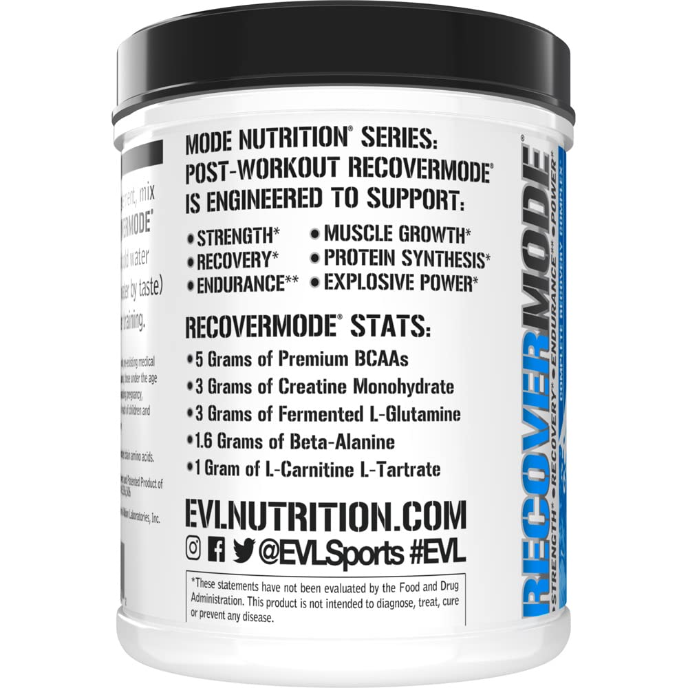 Evlution Recover Mode bioavailability boost improves ingredient absorption.