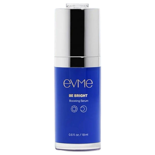 Evme Boosting Serum bottle with pump for easy application and hydration.