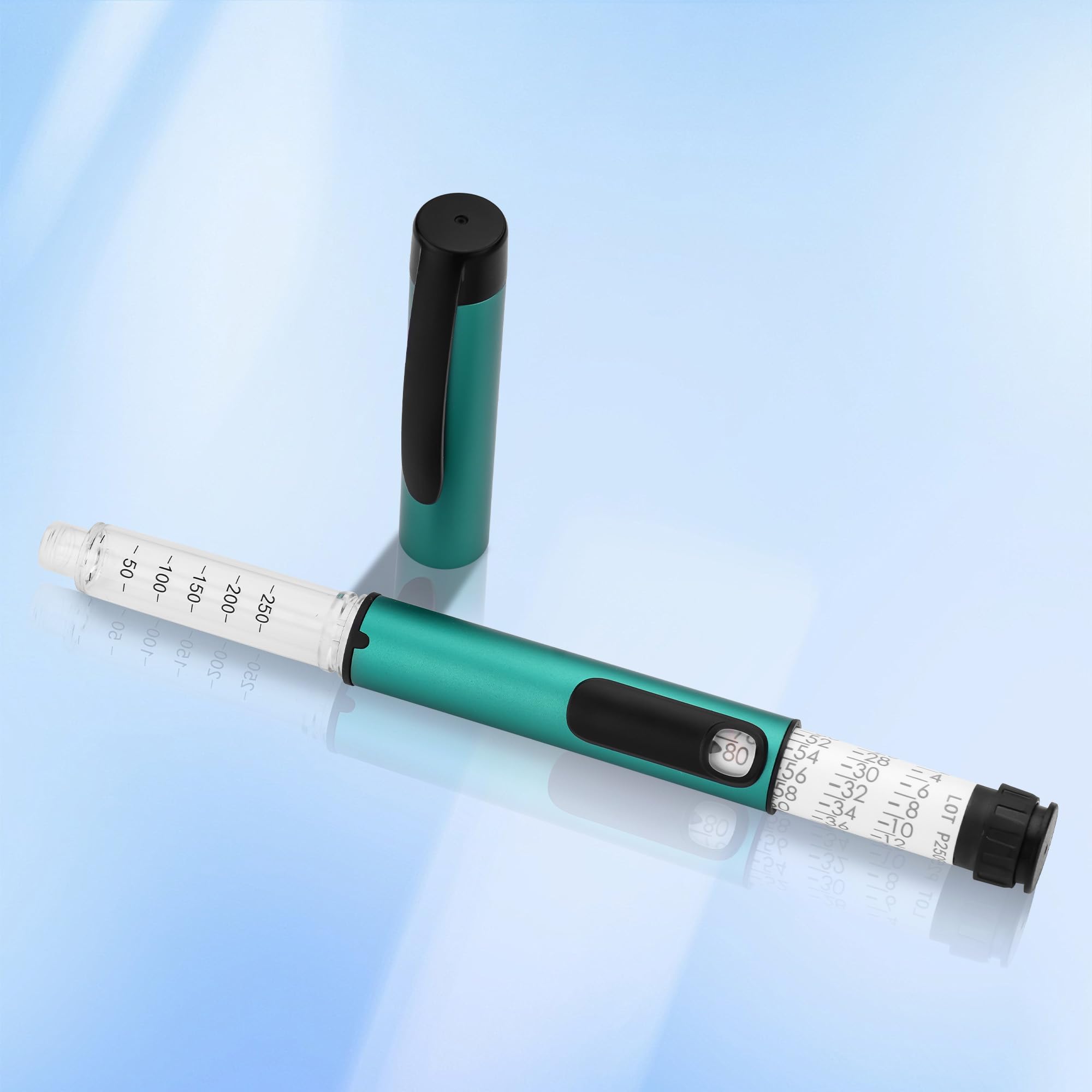 EvoLabTech 80Unit dial closeup highlights precise 1-unit increments for accurate dosing.
