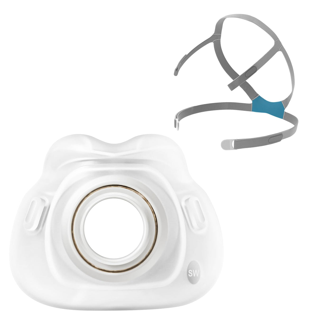 EvoClean AirFit F40 headgear component for adjustable comfort and reduced leaks