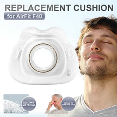 EvoClean AirFit F40 magnetic clips for easy donning and secure fit