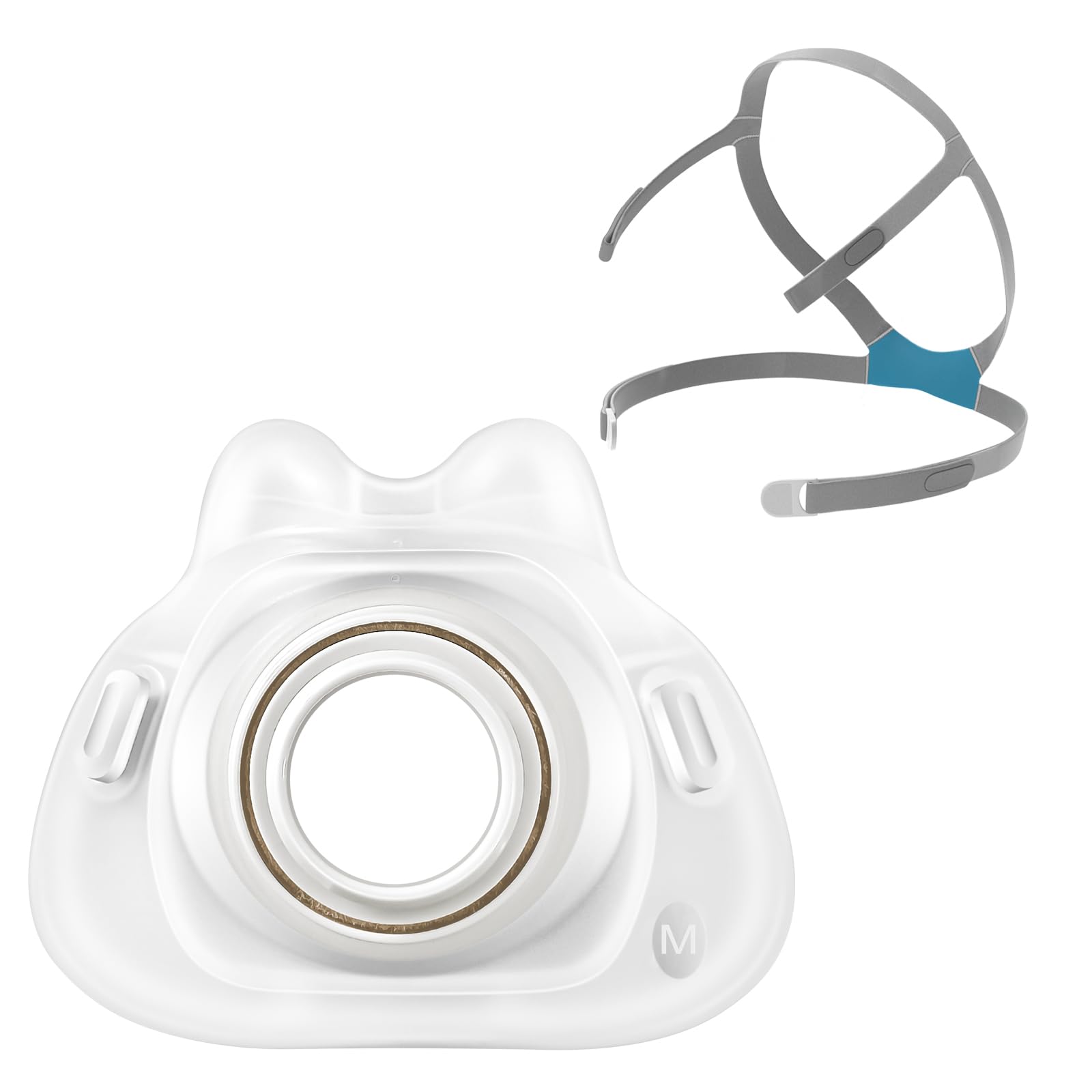 EvoClean AirFit F40 replacement headgear offers a soft, customizable fit for comfortable wear.