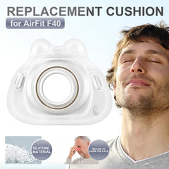 EvoClean AirFit F40 magnetic clips enable quick on/off and secure fit.