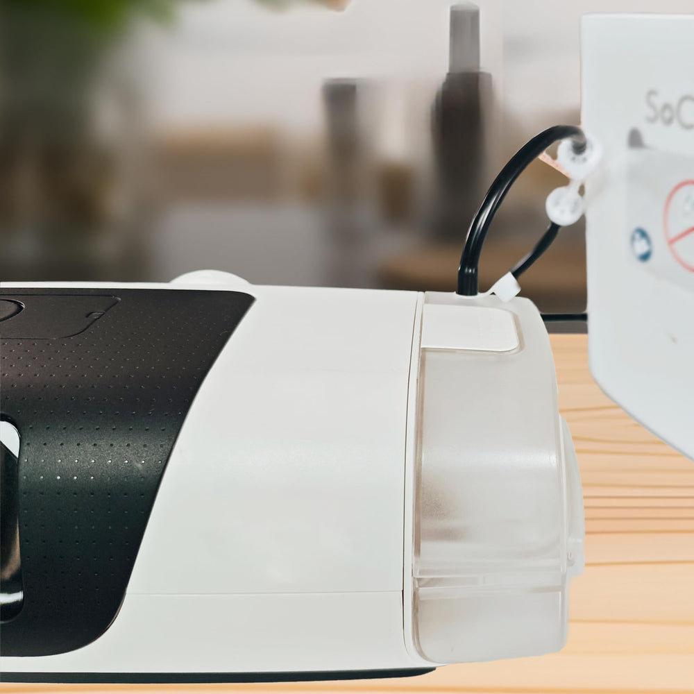 EvoClean complete adapter system fits So Clean models and AirSense 11