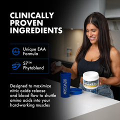 Coconut water note in Evogen Amino K.E.M. emphasizing hydration benefits