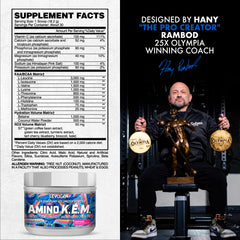 Close-up powder image for post-workout recovery with Evogen Amino K.E.M.