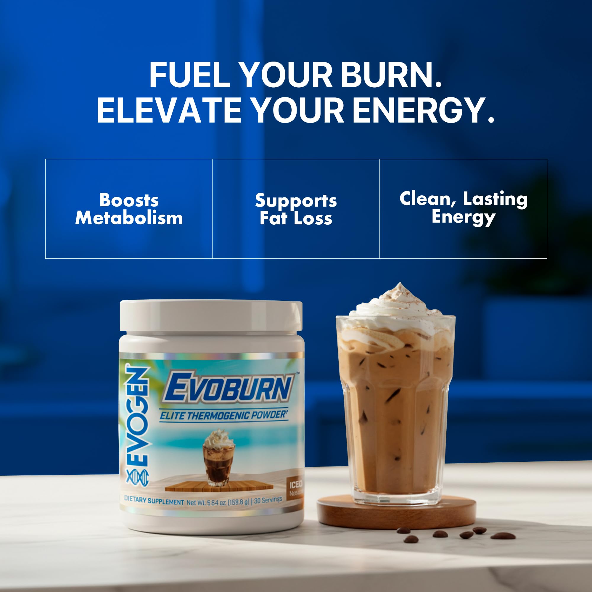 Evogen Evoburn InnoSlim graphic emphasizes appetite control potential.