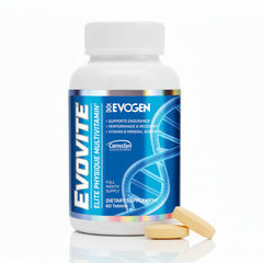 Evogen Evovite bottle front for daily wellness and energy support