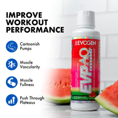 Athlete performing training with EVP AQ to support vascularity and endurance.