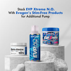 Sour Candy flavor Evogen EVP Xtreme NO bottle close-up.