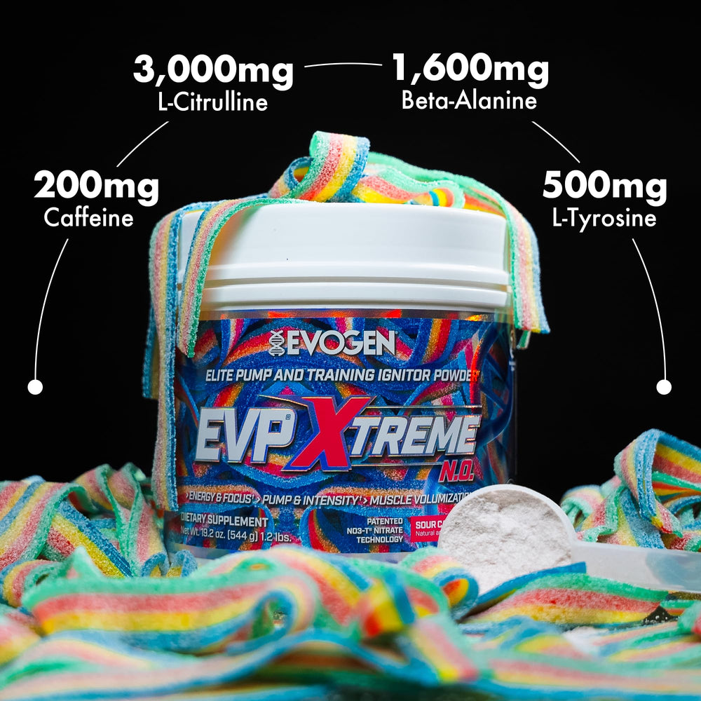Shaker with mixed EVP Xtreme NO ready for the workout.