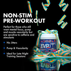 Evogen EVP 3D bottle pour suggests easy mixing for training.