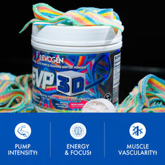 Evogen EVP 3D label-ingredients highlights NO3-T and citrulline.