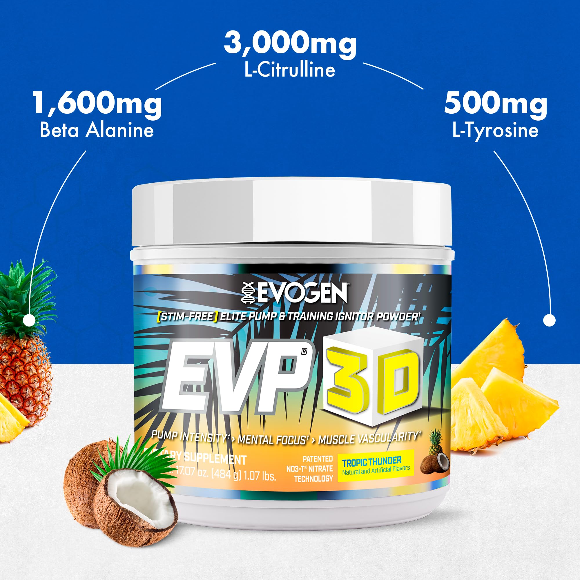 Evogen EVP 3D measuring scoop ready for accurate serving.