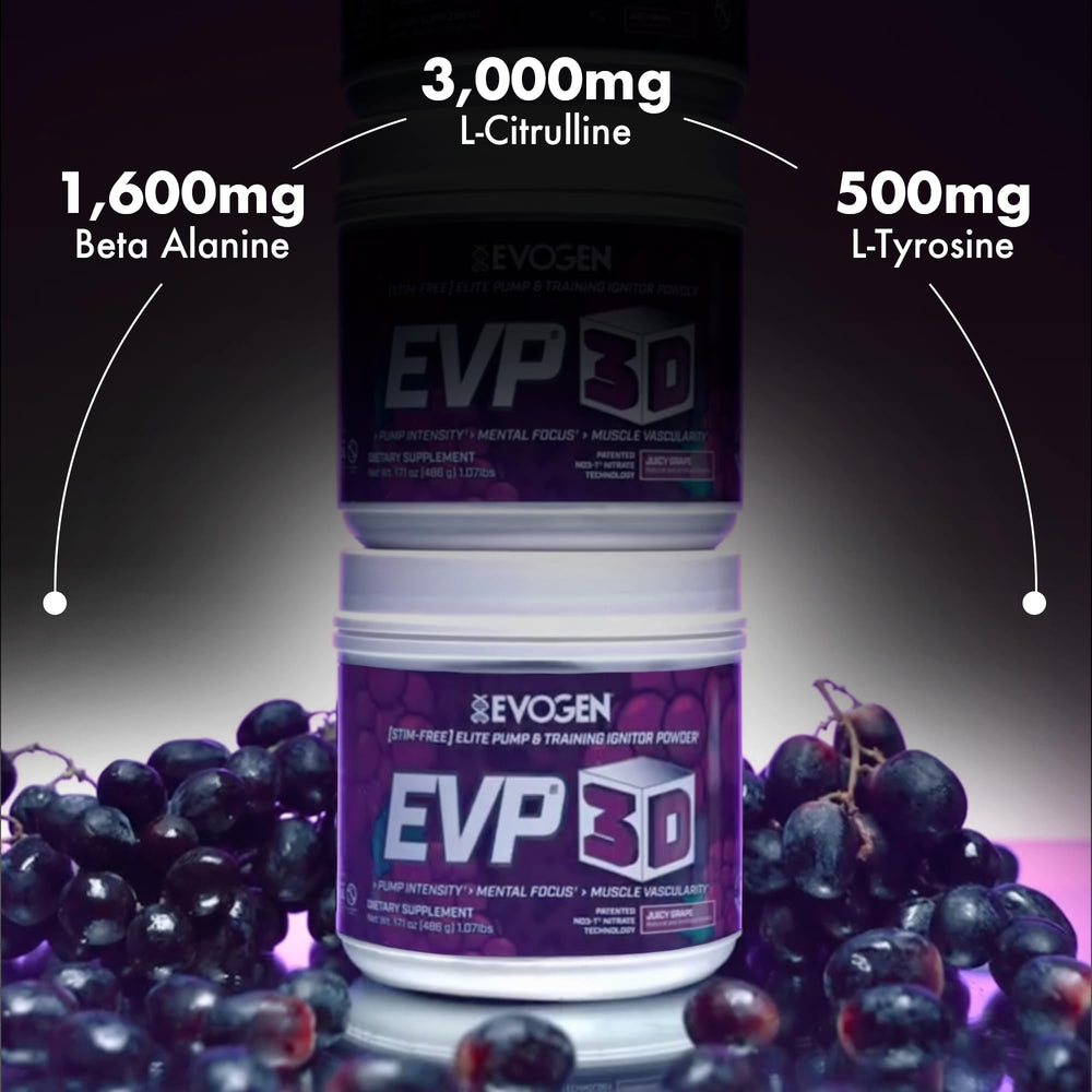 Evogen EVP 3D Tyrosine and DMAE for mental sharpness