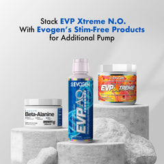 Evogen EVP Xtreme NO shaker scene highlights on-the-go energy for workouts outside the gym.