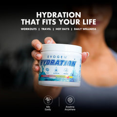 Evogen Hydration pro creator design emphasizing expert formulation