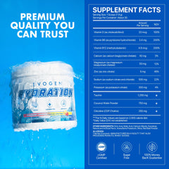 Evogen Hydration taurine ingredient spotlight for endurance during activity