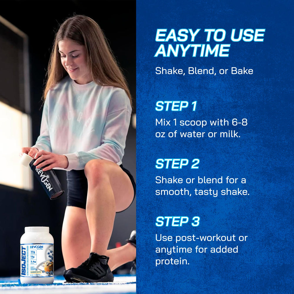 Serving with glass illustrates BCAAs and EAAs support in a refreshing shake.