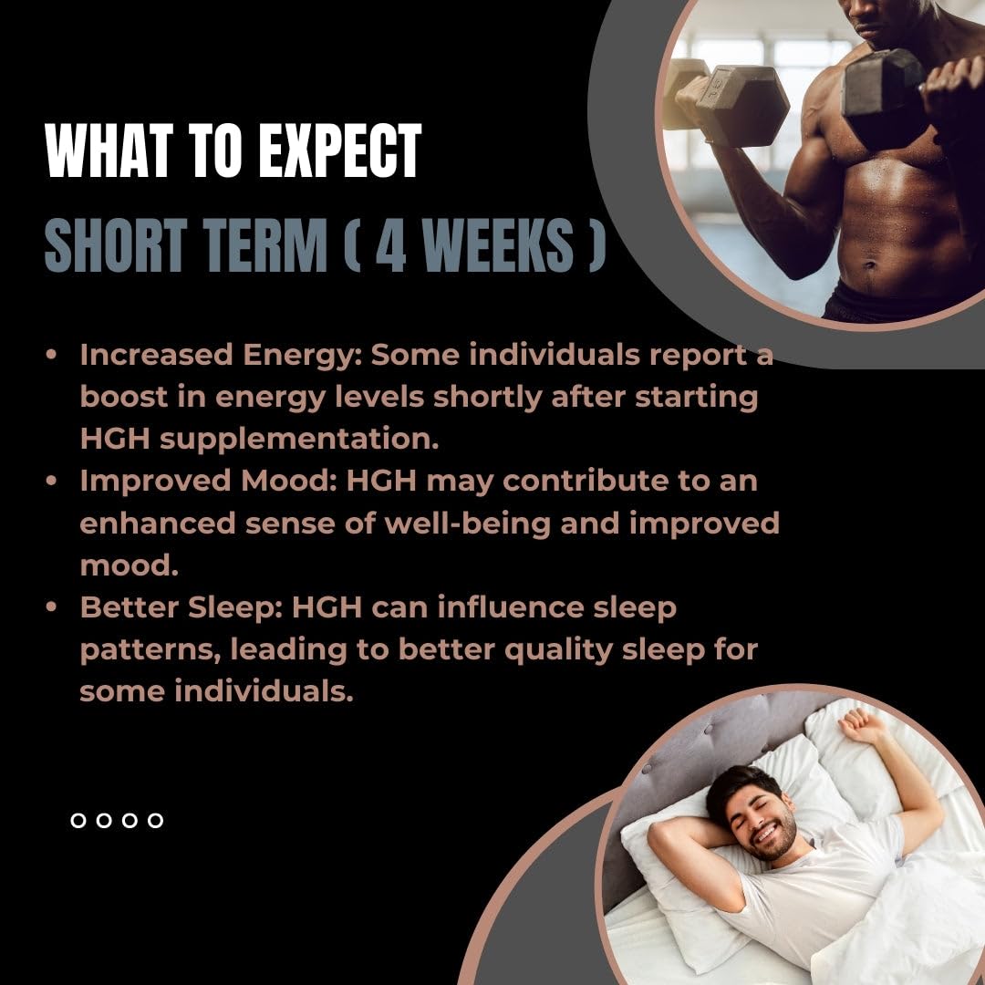 Evolve Nutraceuticals HGH Booster supports post-workout recovery and lean tone