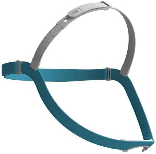 Evora Nasal Headgear cap-fit with adjustable straps for a secure sleep fit.