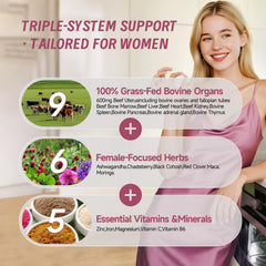 Close-up of packaging shows Grass-Fed New Zealand sourcing and purity