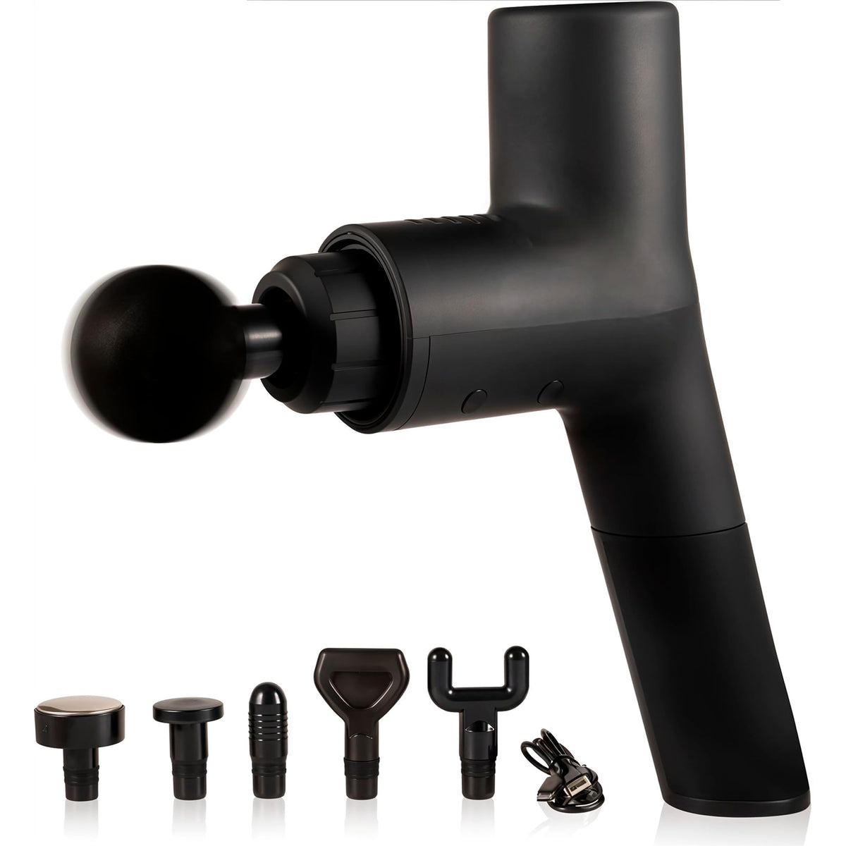 EXELLEON Deep Tissue Massage Gun full device for portable relief during workouts and travel